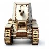 Деревянный конструктор (3D пазлы) Танк СУ-18 (564 детали)