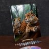 Картина по номерам Леопарды Мама и малыш (40x50 см)