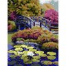 Картина по номерам Японский сад (KK0671, 30x40 см)