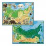 Пазл-карта Животные и Природные Зоны РФ