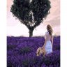 Картина по номерам Девушка в лавандовом поле (GX 26456, 40x50 см)