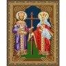 Алмазная мозаика Икона Петр и Февронья (CDX 055, 20x30 см)