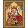 Алмазная мозаика Икона Пресвятая Богородица Корфская (CDX 033, 20x30 см)