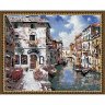 Алмазная мозаика Венецианские дома (CK 224, 40x50 см)