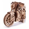 Деревянный конструктор (3D пазлы) Мотоцикл DMS (203 детали)