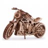 Деревянный конструктор (3D пазлы) Мотоцикл DMS (203 детали)