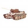 Деревянный конструктор (3D пазлы) Танк Т-34-85 (965 деталей)