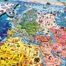 Магнитный геопазл (2 в 1) Карта мира + игровой набор Животные мира