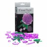 3D-пазл головоломка Роза пурпурная (44 элемента)