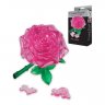 3D-пазл головоломка Роза розовая (44 элемента)