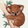 Картина по номерам Маленькая коала (20x20 см)