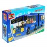 Пластиковый конструктор Автобус с гармошкой (5537-R, 155 деталей)