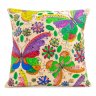 Чехол-раскраска для подушки Бабочки в цветах (45х45 см)