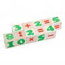 Детские деревянные кубики Цифры (12 деталей)