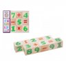 Детские деревянные кубики Цифры (12 деталей)