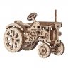 Деревянный конструктор (3D пазлы) Трактор (164 детали)
