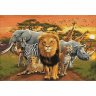 Алмазная мозаика Африканские звери (70x48 см)