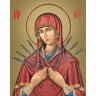 Алмазная мозаика Пресвятая Богородица Семистрельная (38x48 см)