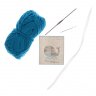 Набор для вязания Корзинка для мелочей (голубая)