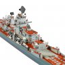 Сборная модель Российский атомный ракетный крейсер Петр Великий, 1:700