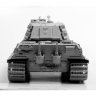 Сборная модель Тяжелый немецкий танк T-VIB Королевский Тигр с башней Хеншель, 1:35