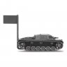 Сборная модель Немецкое штурмовое орудие Stug.III Ausf.B, 1:100