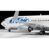 Сборная модель Пассажирский авиалайнер Боинг 737-800™ (подарочный набор), 1:144