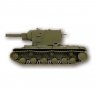 Сборная модель Советский тяжелый танк КВ-2, 1:100