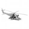 Сборная модель Советский ударный вертолет Ми-24А, 1:72