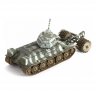 Сборная модель Советский средний танк с минным тралом Т-34/76, 1:35