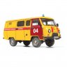 Сборная модель УАЗ-3909 Аварийно-газовая служба, 1:43