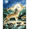 Картина по номерам Одинокий волк (GX31374, 40х50 cм)