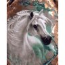 Картина по номерам Белая лошадь (GX32713, 40х50 см)