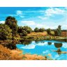 Картина по номерам Тихое озеро (GX21264, 40х50 cм)