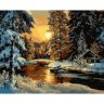 Картина по номерам Зимняя сказка (GX23479, 40х50 см)