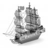 Металлический конструктор (3D пазлы) L 21101 Корабль Black Pearl