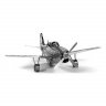 Металлический конструктор (3D пазлы) Z 11105 Самолет Мустанг P 51