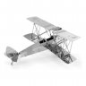 Металлический конструктор (3D пазлы) Z 11113 Самолет De Havilland Tiger Moth