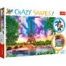 Пазл Crazy Shapes Небеса над Парижем (600 деталей)