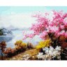 Картина по номерам Цветение сакуры (40x50 см)