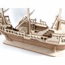 Деревянный конструктор (3D пазлы) Корабль Ламар (87 деталей)