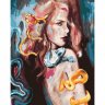 Картина по номерам Девушка со змеями (GX33661, 40x50 см)