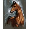 Картина по номерам Бурая лошадь (OK10160, 40х50 см)