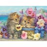 Картина по номерам Милые котята (20x30 см)