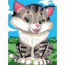 Картина по номерам Милый котенок (CX 3474, 20x30 см)