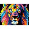 Картина по номерам Радужный лев (CX 3602, 20x30 см)