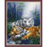 Алмазная мозаика Тигры (LAG 4280, 40x50 см)