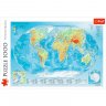 Пазл Физическая карта мира (10463, 1000 деталей)