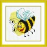 Набор для вышивки в смешанной технике Пчелка
