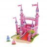 Мягкий конструктор (3D-пазлы) Розовый замок (20х23х27.8 см, 29 деталей)